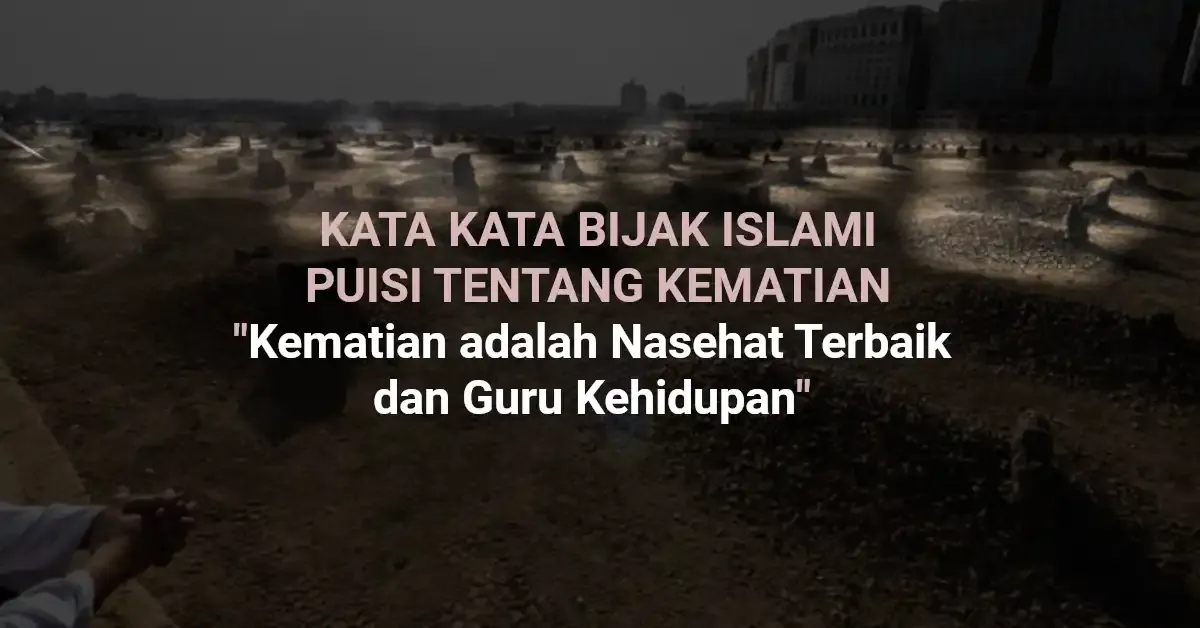 puisi tentang kematian