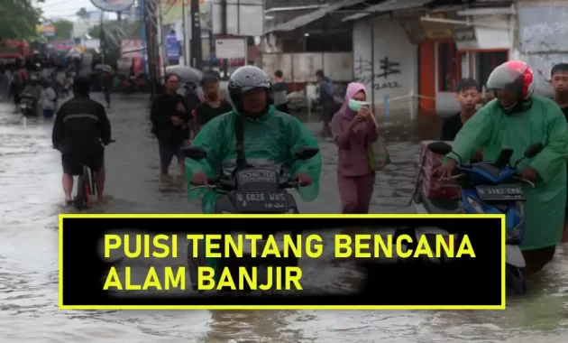 puisi tentang bencana alam banjir