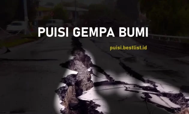 puisi gempa bumi