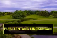 puisi tentang alam dan lingkungan